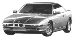 BMW E31 B1221 Fault Code